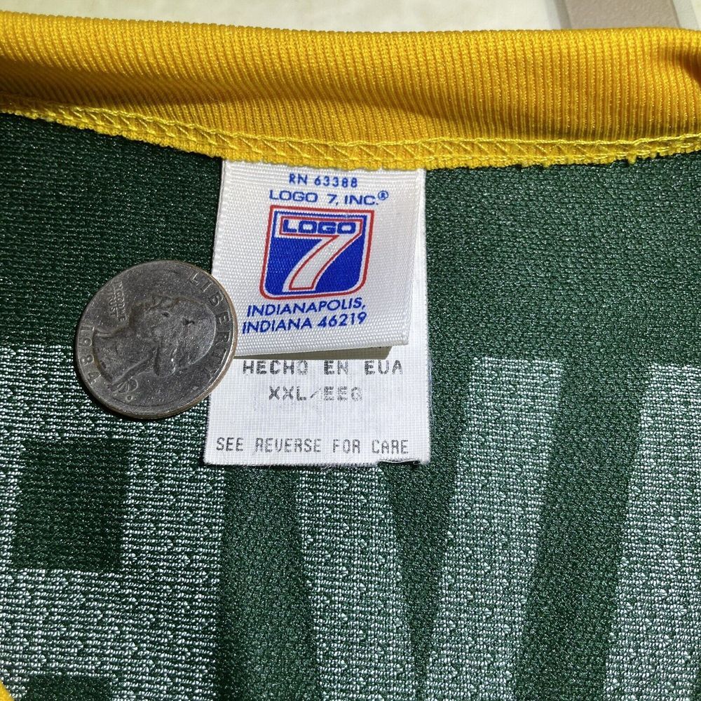 Vintage Green Bay Packers Football Jersey Brett Favre Mens Size XXL NFL 90s - Picture 7 of 12